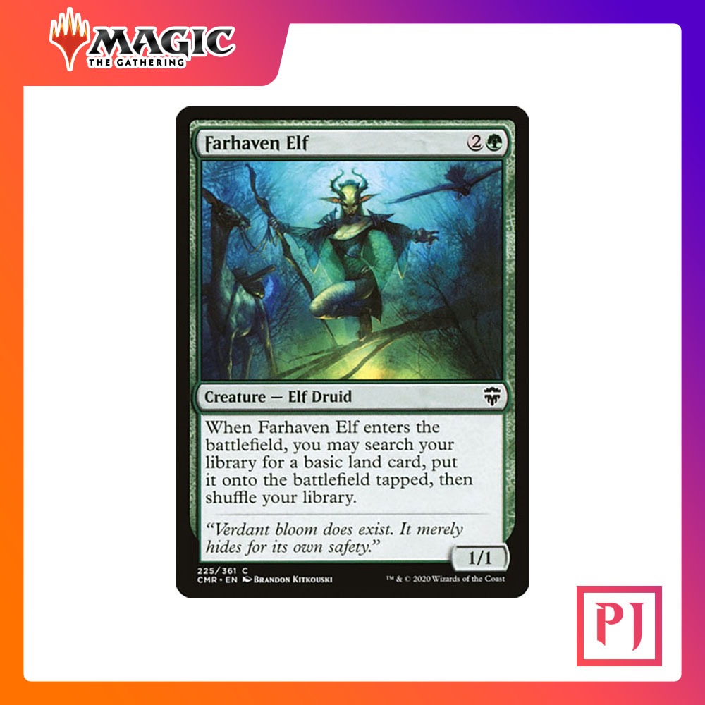 [MTG] Farhaven Elf [CMR] [GREEN] [NORMAL] [ENG] (Magic Card