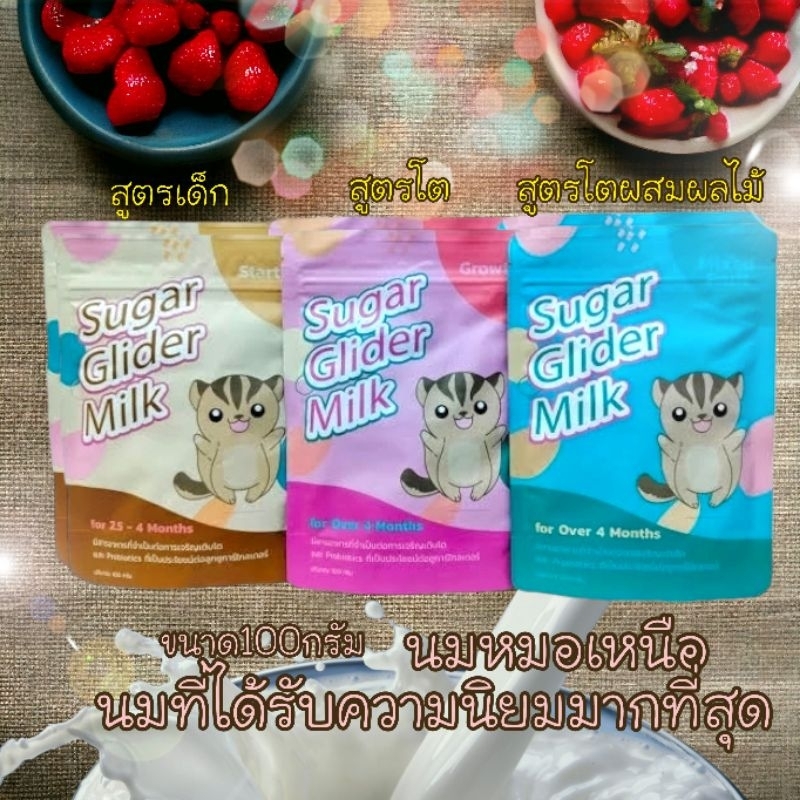 Northern Doctor's Milk Has 3 Recipes Brewed Food For Sugar Gliders And
