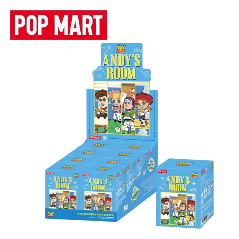 Boxed POPMART X Toy Story: Andy's Room Series Scene Sets Lift The Box ...