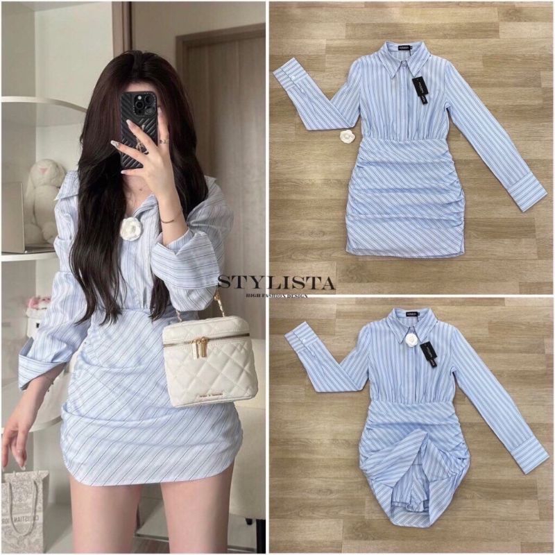 Stylista Regular Fit Dress Long Sleeve Beautiful Very Cute Work Wear
