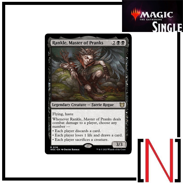 [MTG][Single][WOC] Rankle Master of Pranks Level Rare [English ...