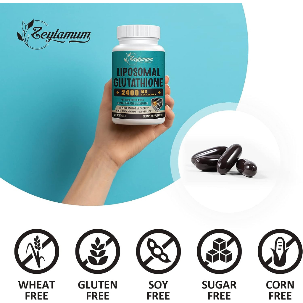 glutathione therapy side effects Dr. Mercola Liposomal Glutathione 350 mg main image 0