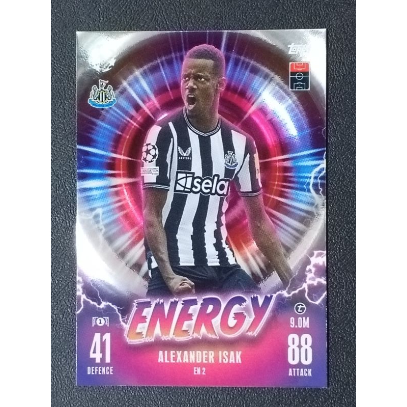 Football CARD ENERGY MATCH ATTAX 2023/24 UEFA SOCCER Shopee Malaysia