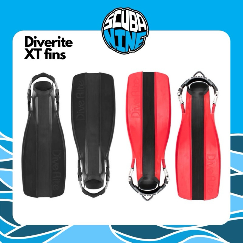 Diverite XT fins with stanless bucket Diving Fin Shopee Malaysia