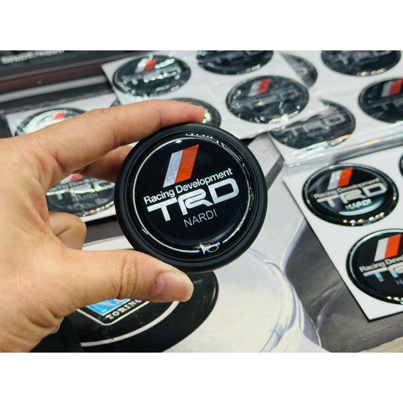 Real horn Cover nardi ITALY TRD Pattern Used Beautiful Condition button ...