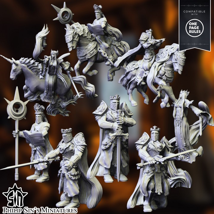 Hero Character Model Can Ship In 1-3days Set for TRPG DND Diorama and ...
