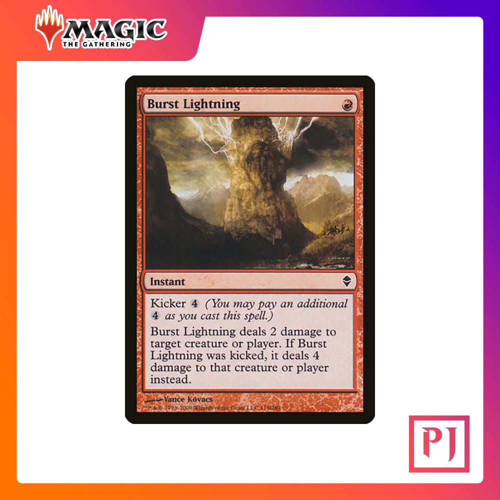 [MTG] Burst Lightning [ZEN] [RED] [NORMAL] [ENG] (Magic Card