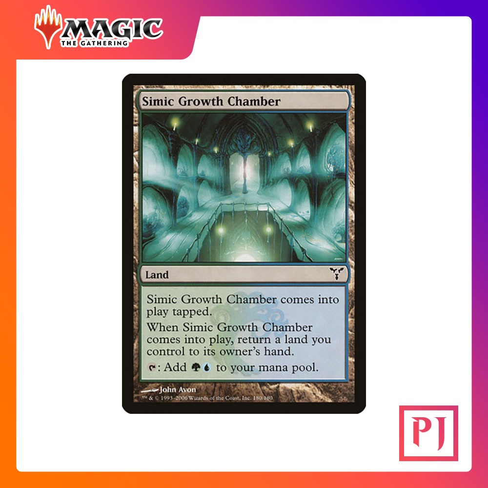 [MTG] Simic Growth Chamber [DIS] [LAND] [NORMAL] [ENG] (Magic