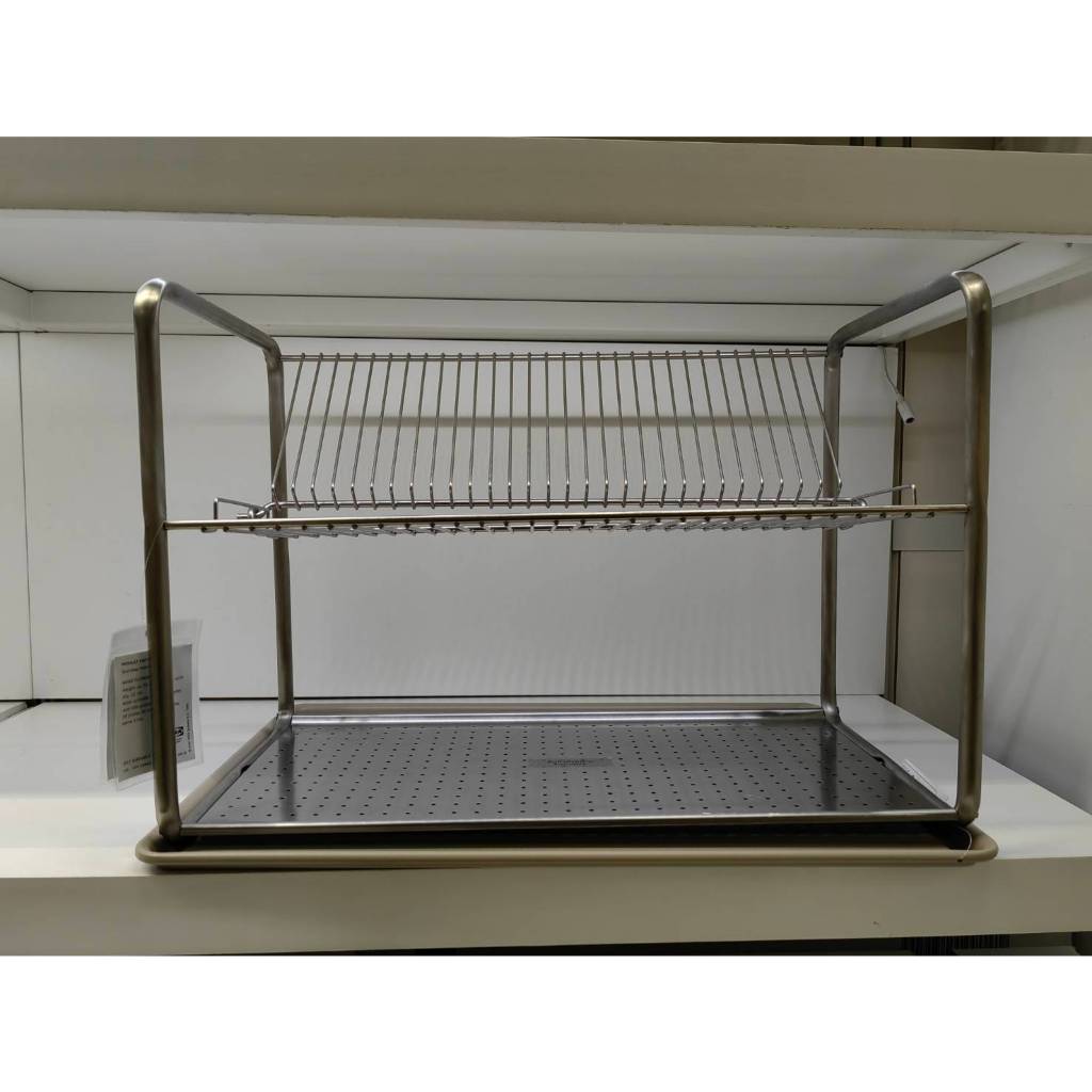 ORDNING Dish Drainer Stainless Steel 50x27x36 Cm Shopee Malaysia