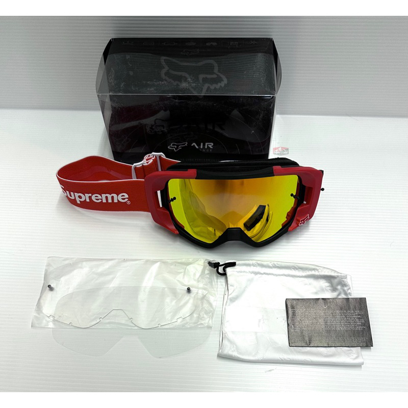 SUPREME x FOX Goggle Motocross Goggles Shopee Malaysia