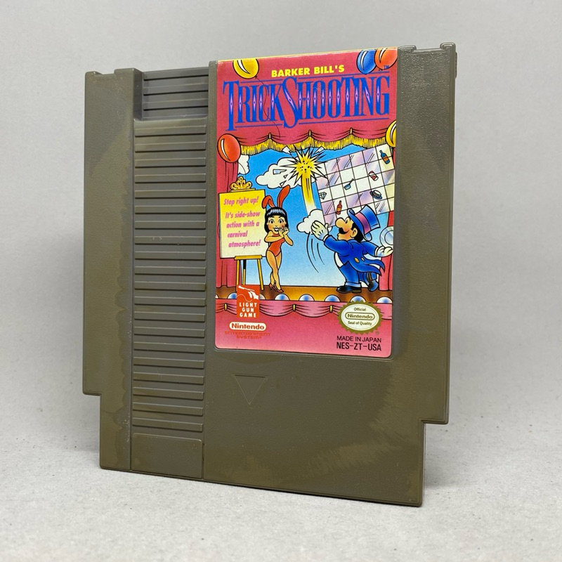 Barker Bill's Trick Shooting Nintendo Entertainment System Nescafe S