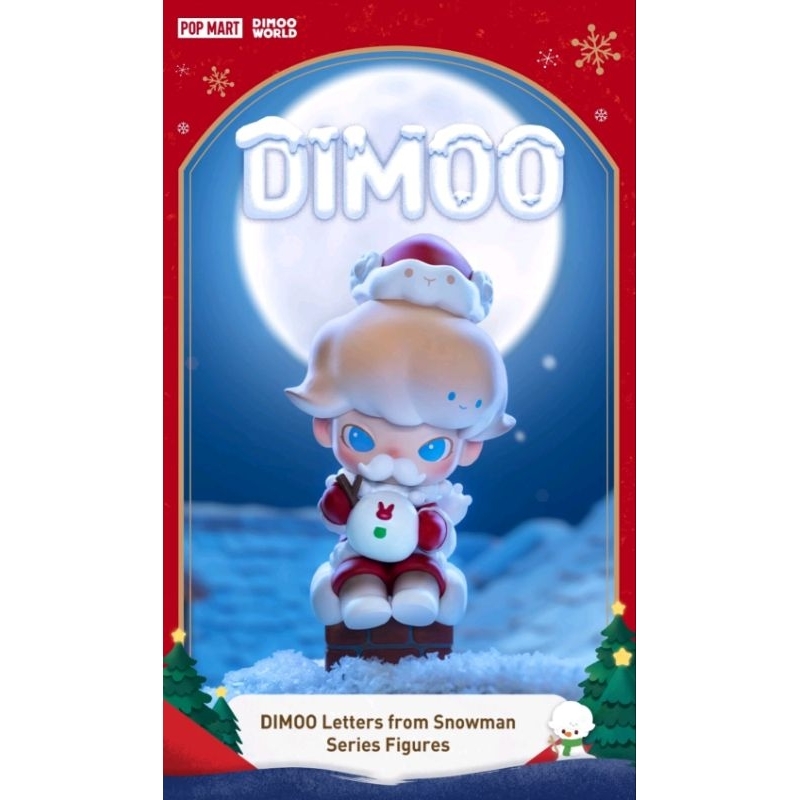 POPMART-DIMOO-Letters from Snowman (Art Toy/Designer Toy/Blind Box ...