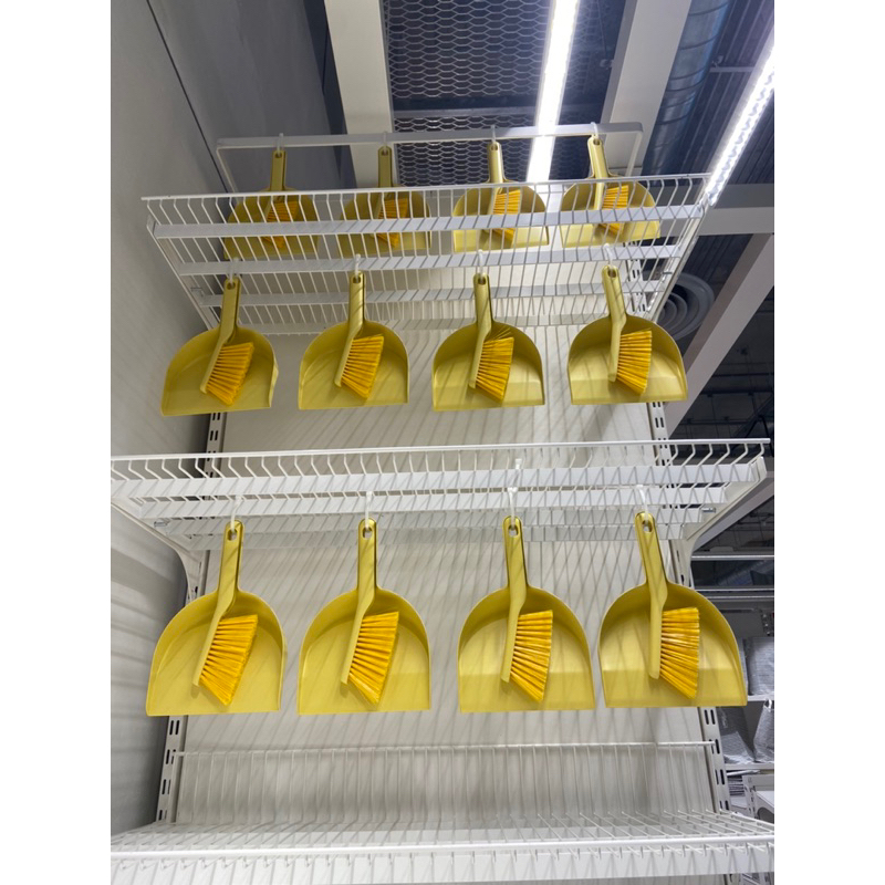 Dustpan And Brush IKEA Comes In 2 Colors Gray And Yellow Model