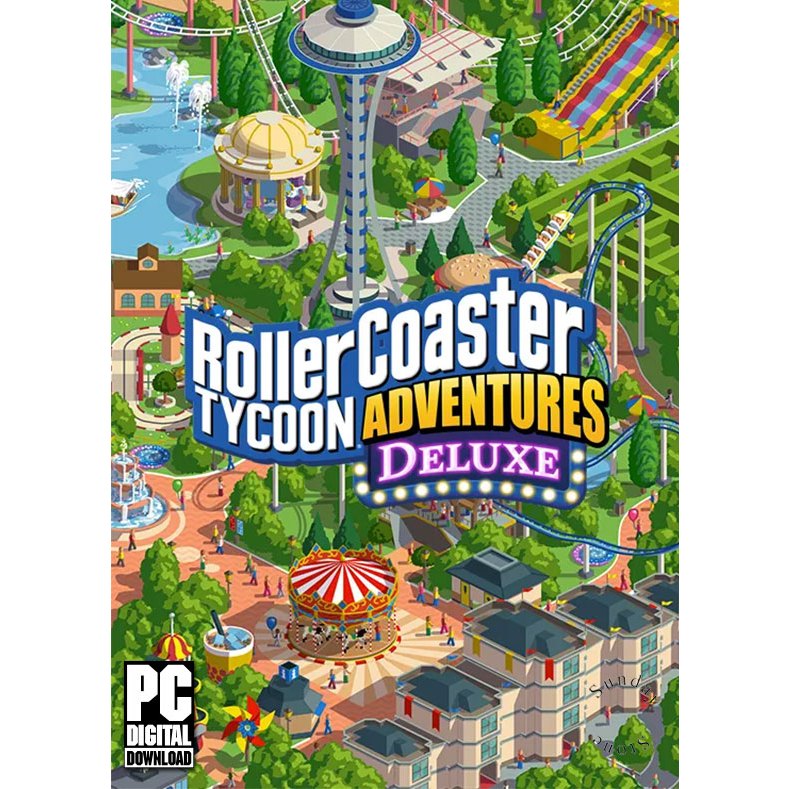 Rollercoaster Tycoon Adventures Theme Park Building Game [Download