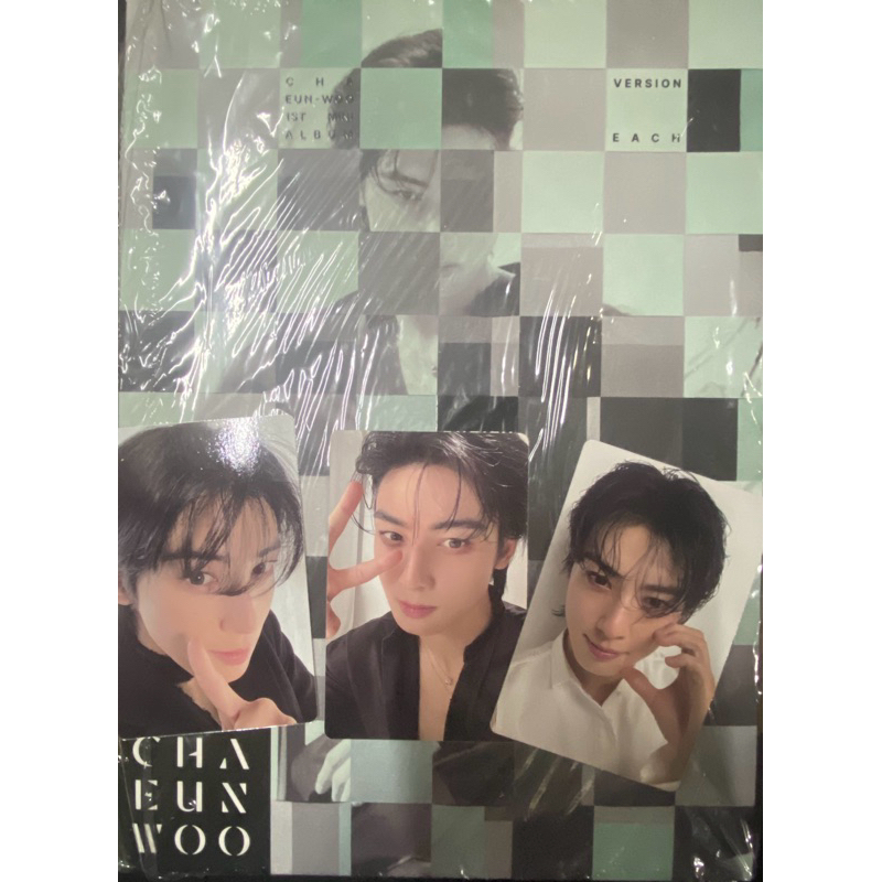 CHA EUN WOO-1st Mini Album [Entity] | Shopee Malaysia