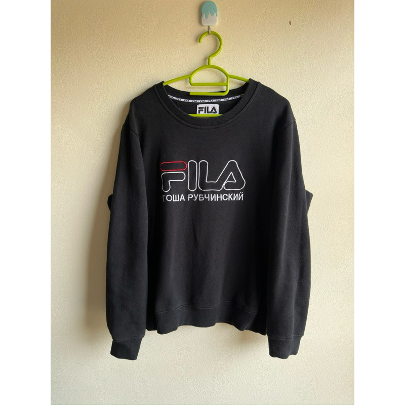 Fila black long sleeve best sale
