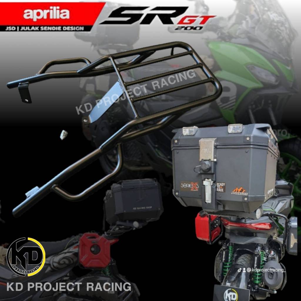 Rear Rack For Aprilia SR 200 GT Box Strong Power Code Paint Steel ...