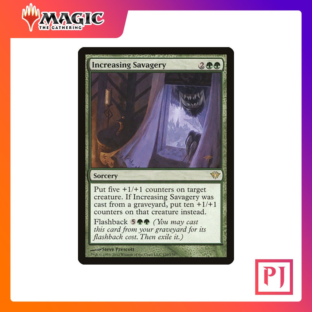 [MTG] Increasing Savagery [DSA] [GREEN] [RARE] [NORMAL] [ENG] (Magic ...