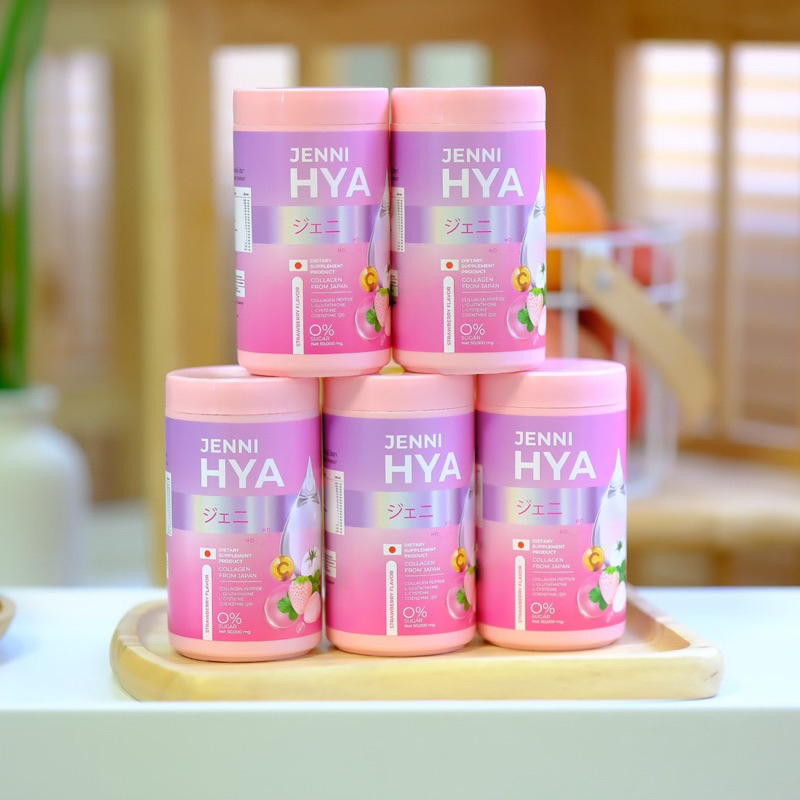 Jenni Hya Edible Hyaluronic Acid Drinking Hydration Soft And Moist Skin