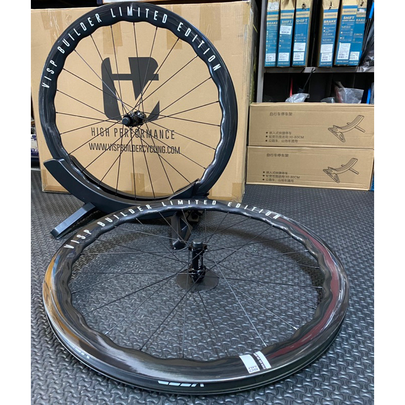 New Design Of Visp Builder Rim Carbon Wheelset ESeries 2024 Disc Break