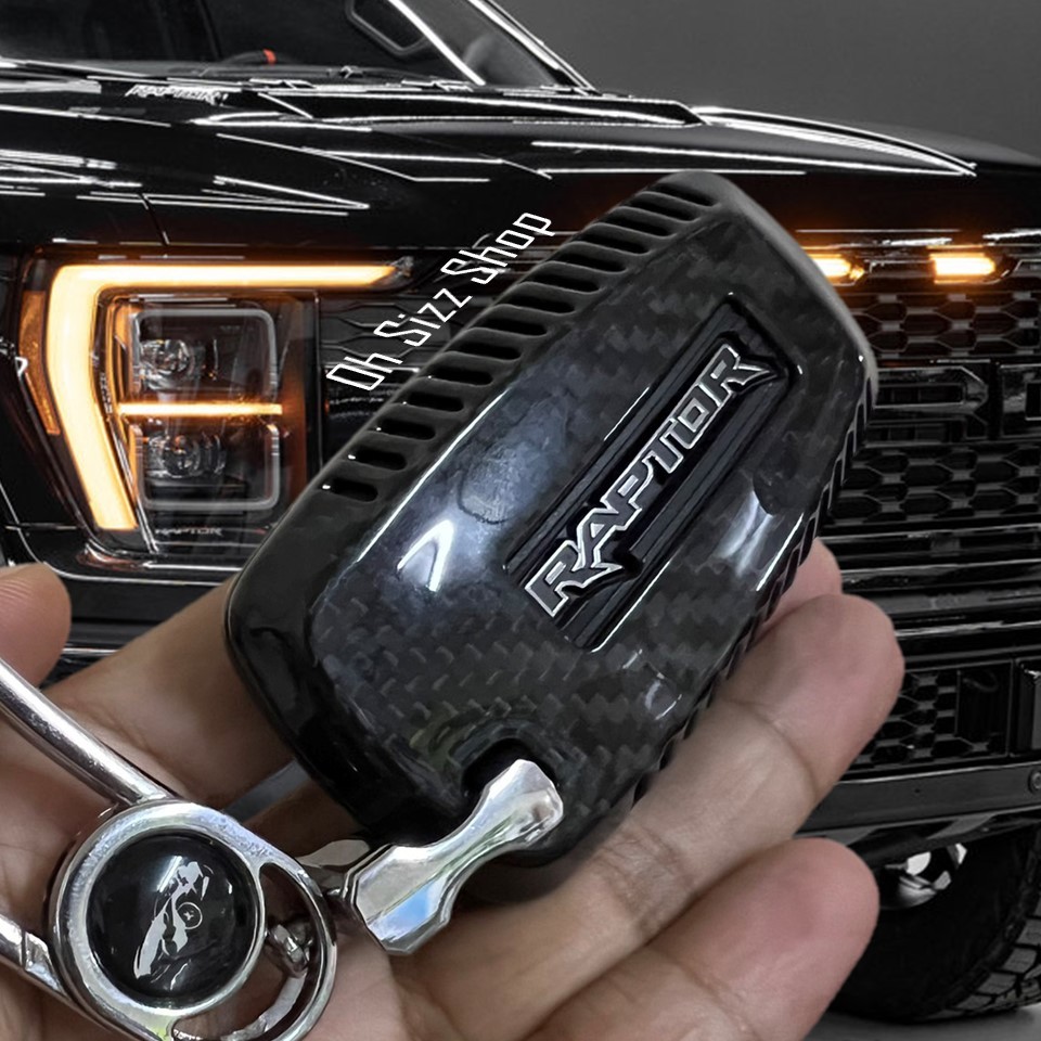 Ford Raptor 2023 2025 Car Remote Case Real Carbon Fiber T-Carbon Air ...
