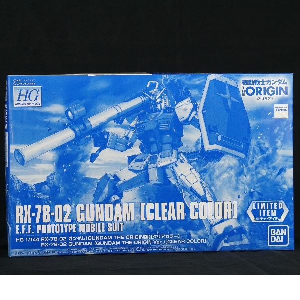 (Ready To Ship) HG 1144 RX-78-02 GUNDAM (GUNDAM THE ORIGIN Ver.)[CLEAR ...