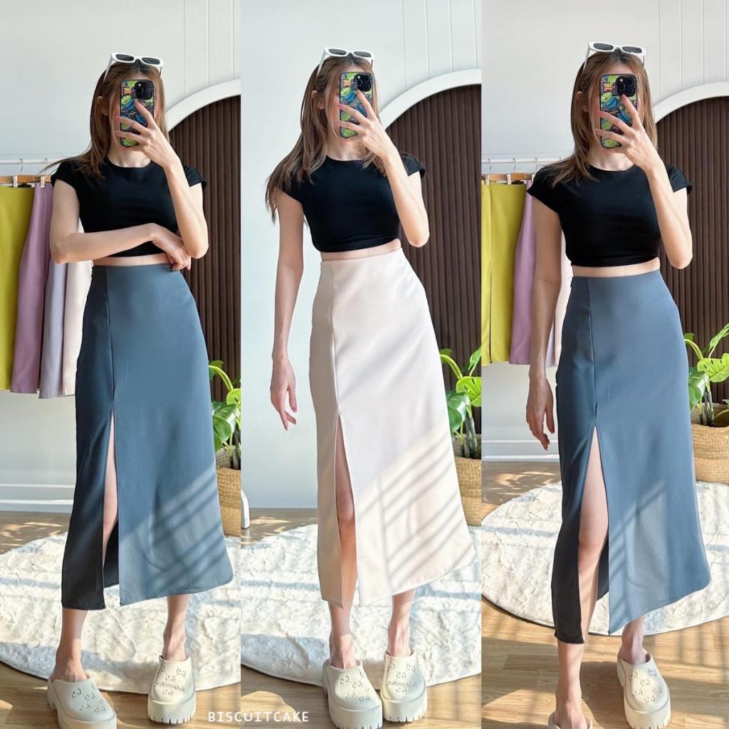 PICCY LONG SKIRT Comfortable Barbie High Cut SKIRT. | Shopee Malaysia