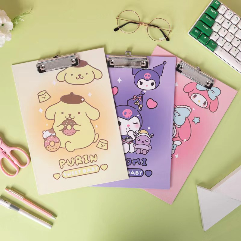 Sanrio Pocchaco My Melody Kuromi Writing Pad Cartoon A4 Size For ...