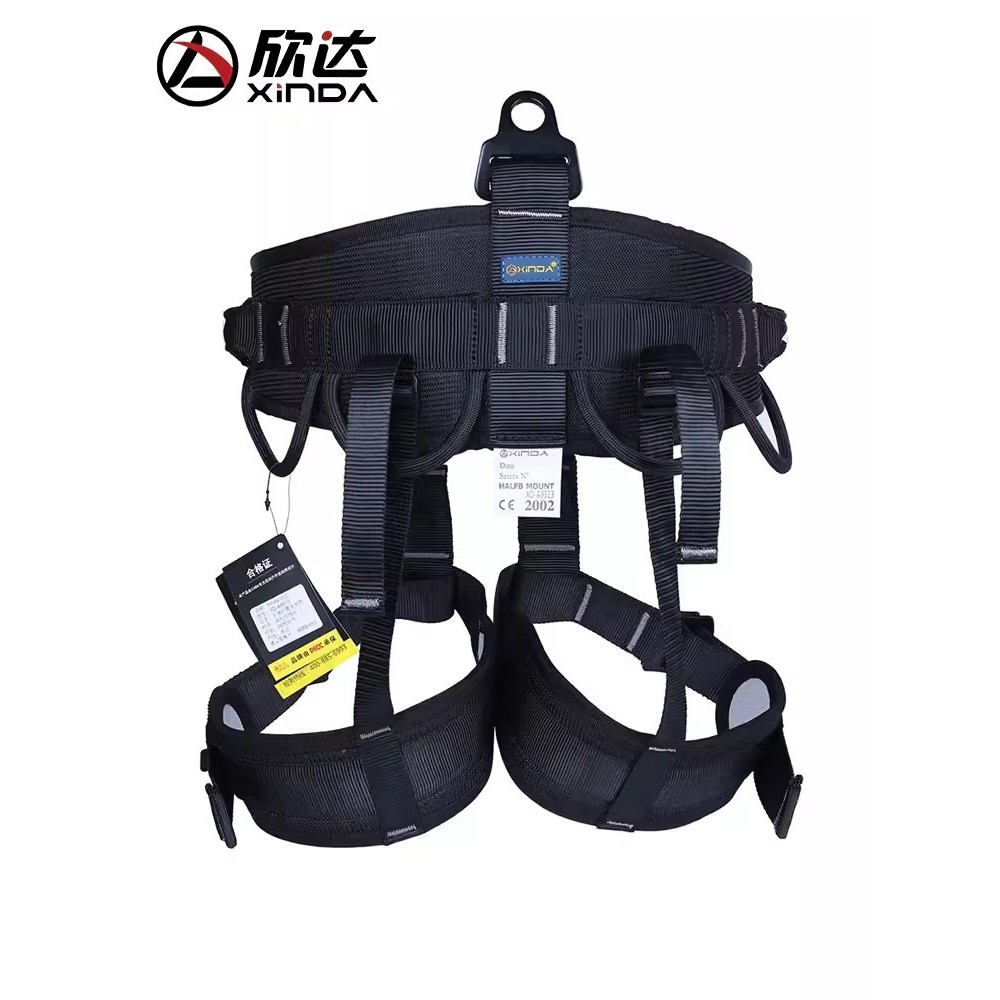 Safety Belt Half Body Harness With D Ring Front And Rear Lightweight