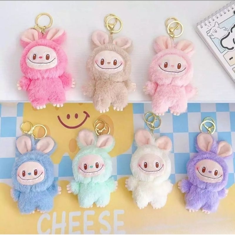 Labubu Keychain Has Colours And A Doll To Choose From. | Shopee Malaysia