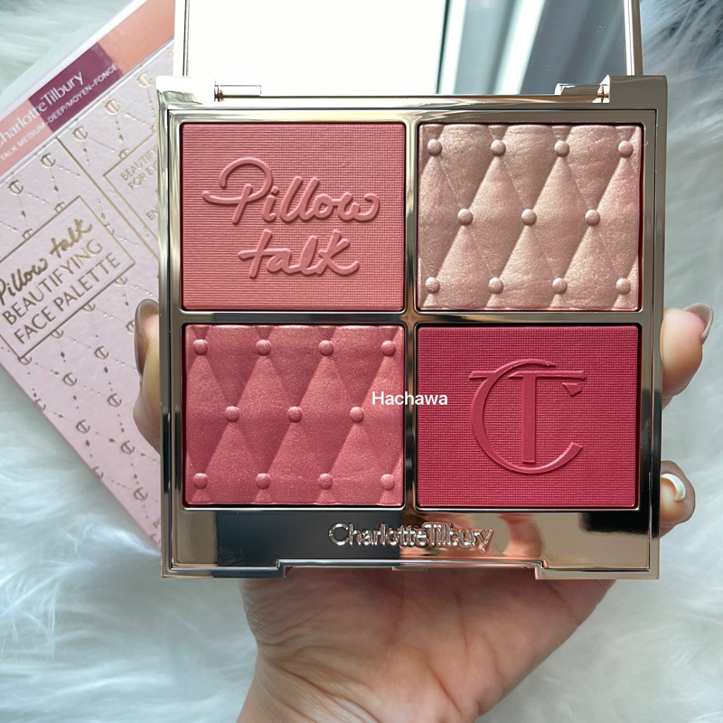Authentic Charlotte Tilbury Pillow Talk Beautifying Face Palette ...