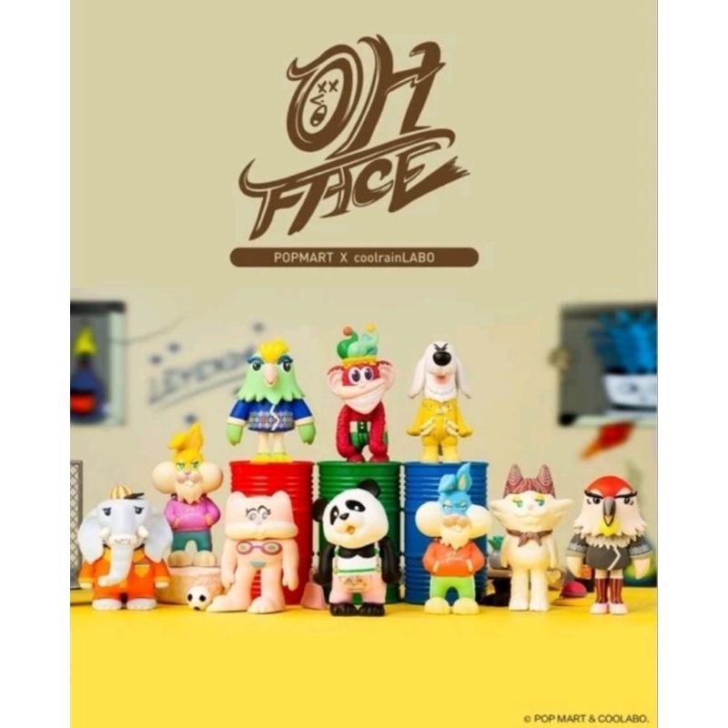 POPMART-Coolabo-Oh Face (Art Toy/Designer Toy/Blind Box) | Shopee Malaysia