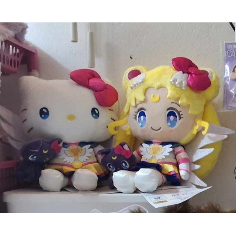 Sailor Moon Cosmos X Sanrio: Hello Kitty Plush Very Rare. Imported ...