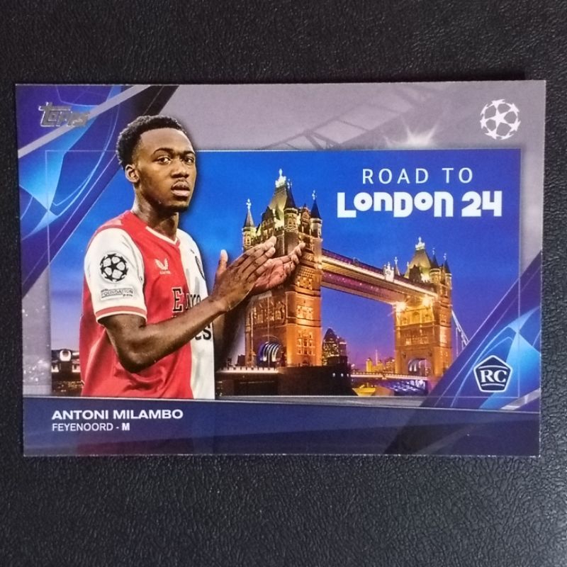 TOPPS ROAD TO LONDON Football CARD/DUBLIN 2024 SOCCER | Shopee Malaysia