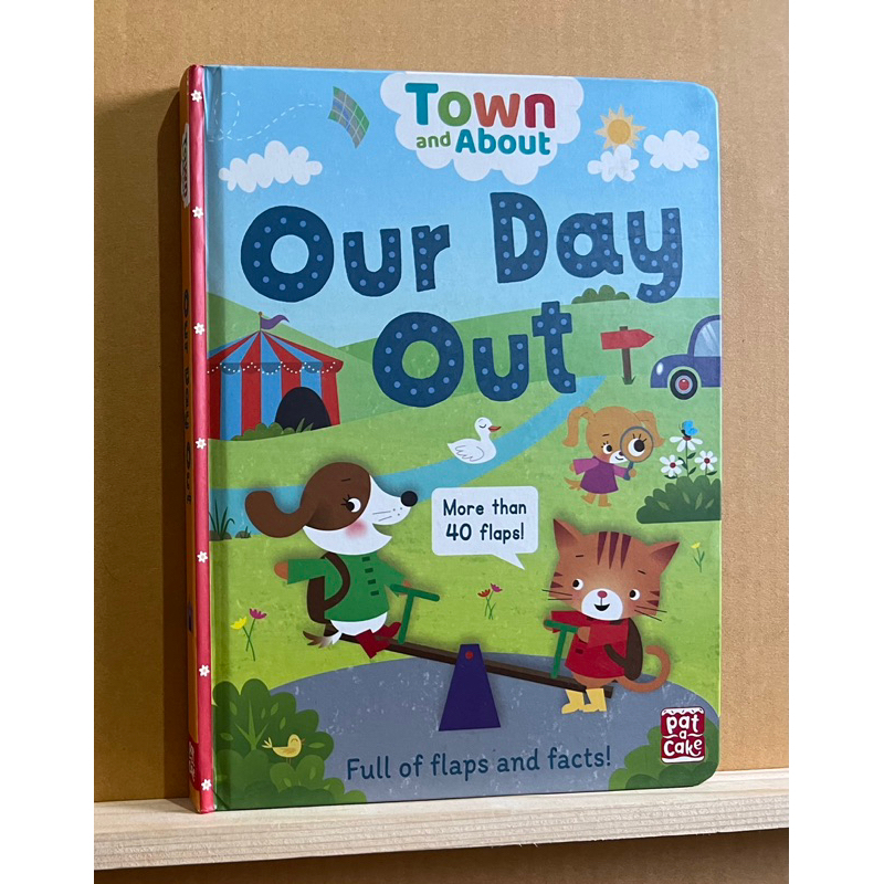 Our Day Out: A board book filled with flaps and facts (Town and About ...