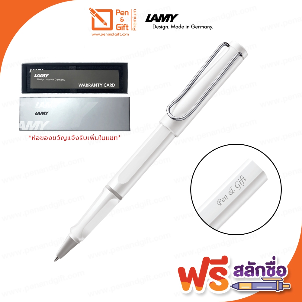 Free Engraved Name LAMY Safari Rollerball Pen M 0.7 1 With Box And Card ...