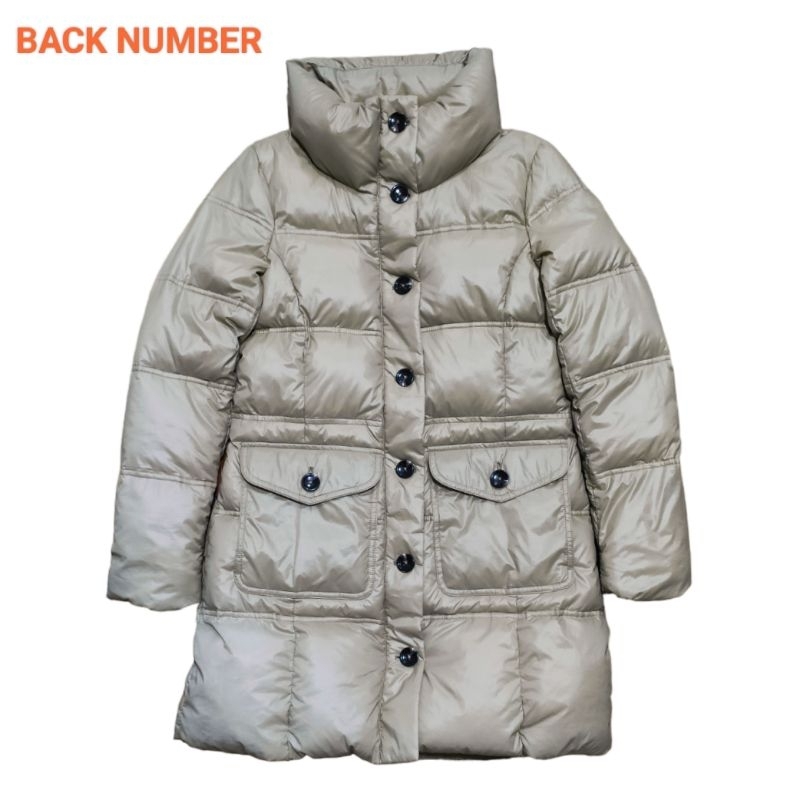 BACK NUMBER LETTER Duck Jacket(M) | Shopee Malaysia