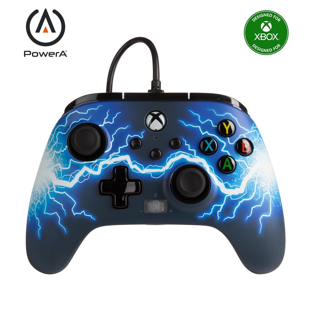 PowerA Enhanced Wired Controller for Xbox Series X|S-Arc Lightning ...