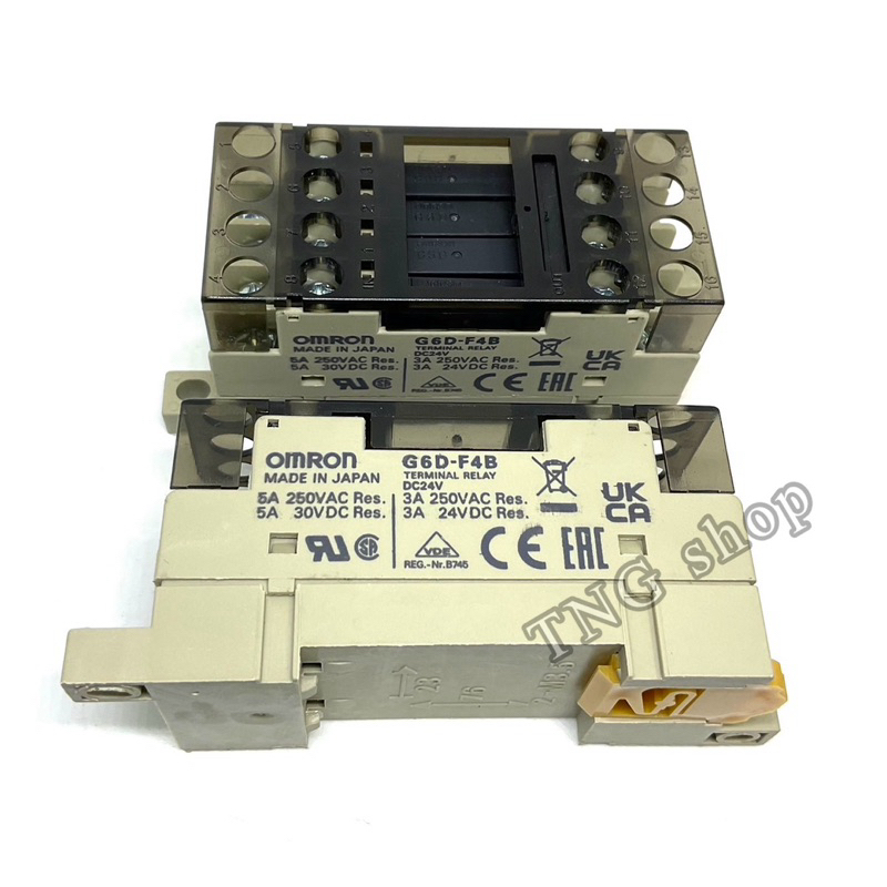 Omron G6d F4b Dc24v Terminal Relay Shock Front Contactor 5a 250vac 5a