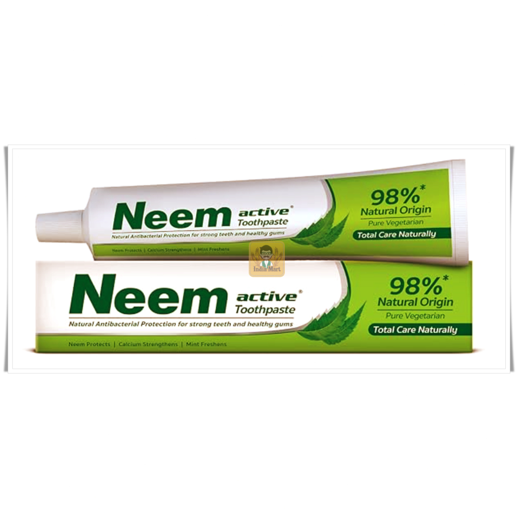 Natural Herbal Toothpaste Indian Neem Leaves Keeps Teeth & Gums Healthy ...