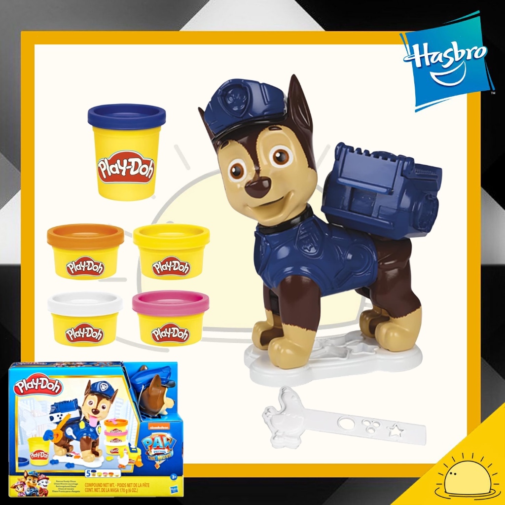 PlayDoh Paw Patrol Rescue Ready Chase Toy Shopee Malaysia