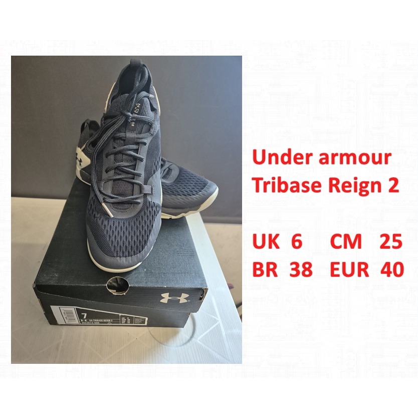 Under Armour (Used) Authentic Armor Brand Shoes 1 Shopee Malaysia
