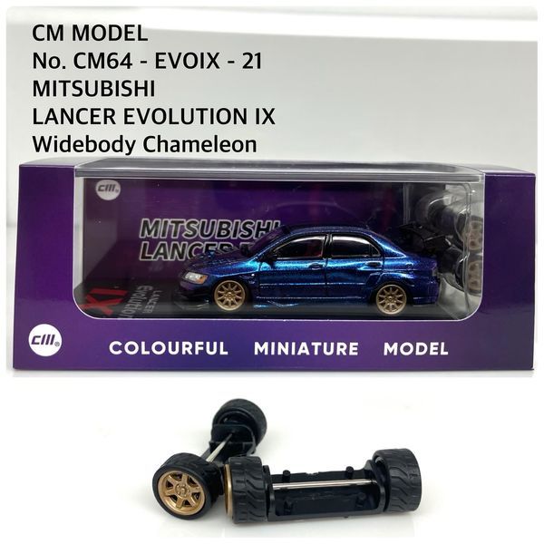 CM MODEL No.CM64-EVOIX-21 MITSUBISHI LANCER EVOLUTION IX-Widebody ...