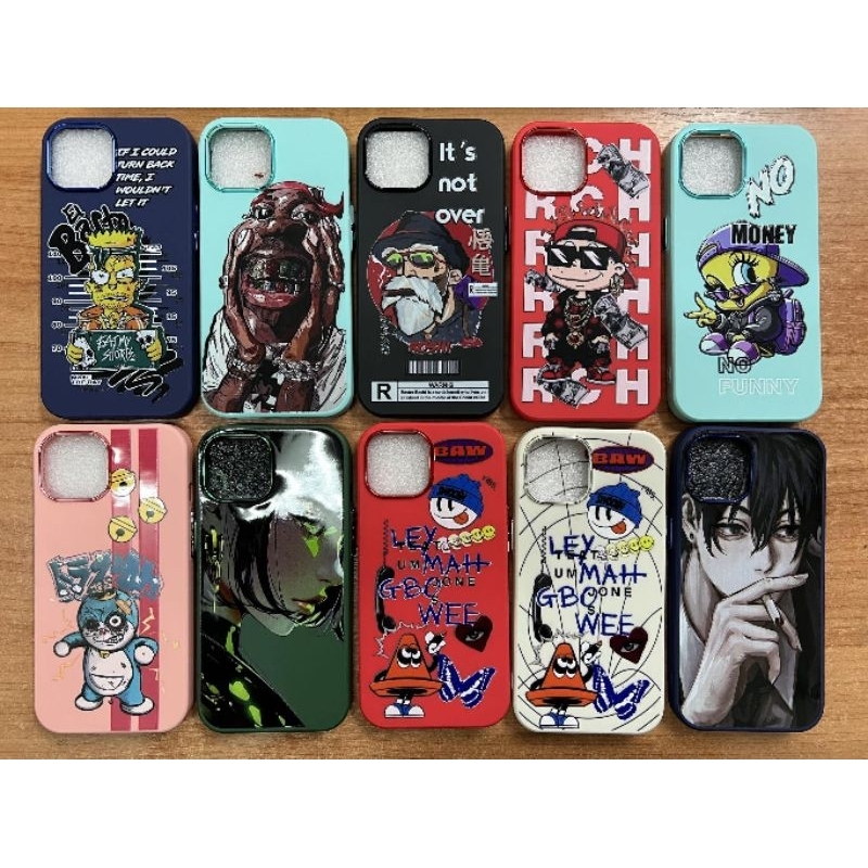 Case Cute Cartoon Bright Color Model oppo A3s A54 (4g) A57 (4g) A57 (5g ...