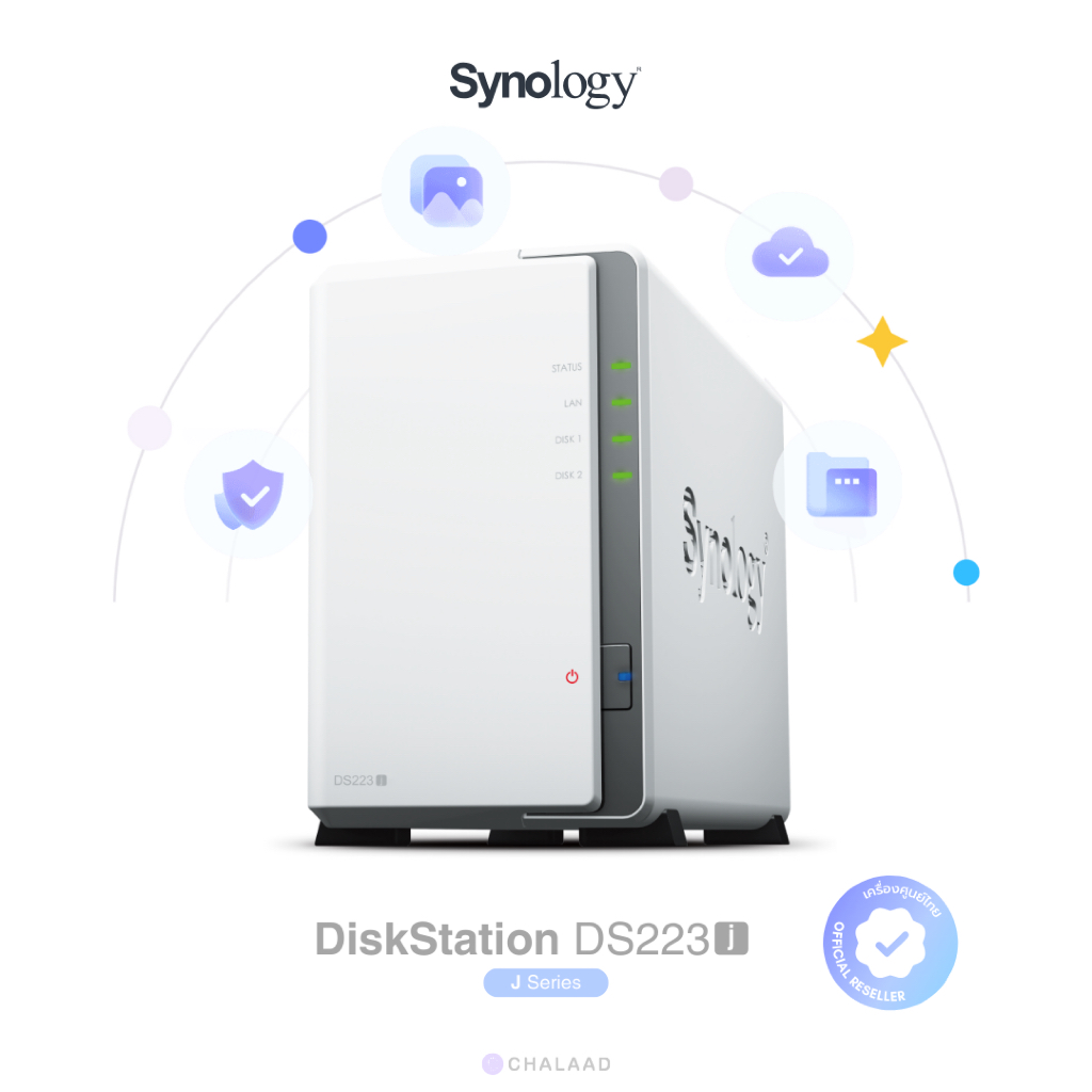 Synology DiskStation DS223j 2-Bay NAS Private Cloud Storage Device ...