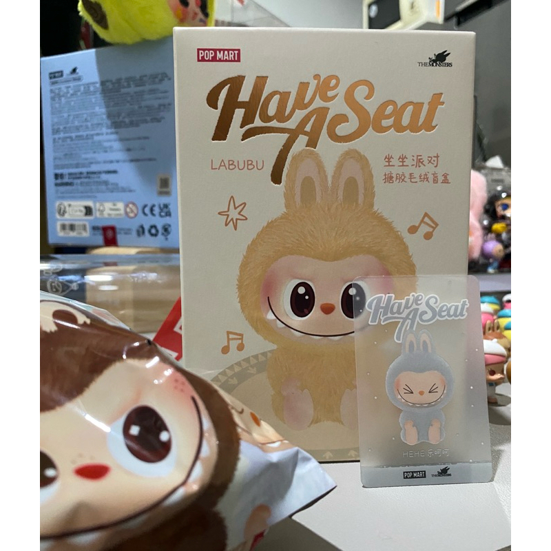 Labubu Have a Seat V2 Check Card Not Unwrapped | Shopee Malaysia