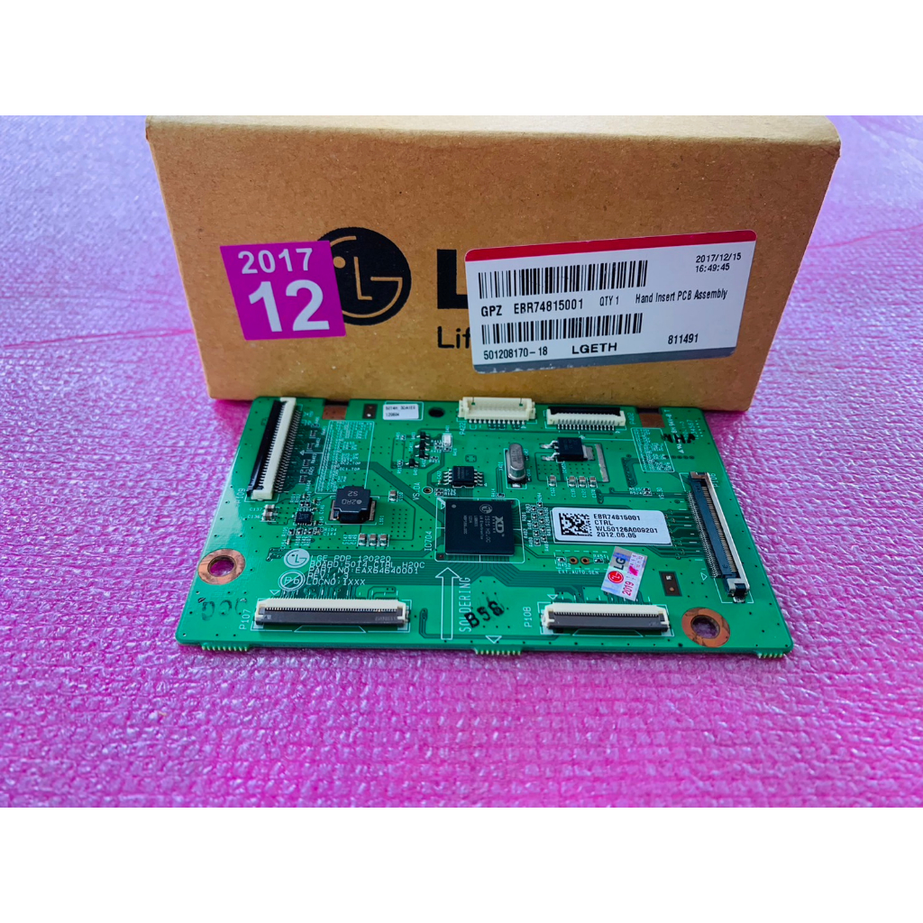 New Genuine Center Pick Up LOGIC Board LG Part ebr74815001 Model