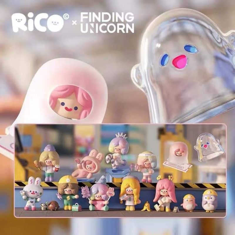 Rico Happy Factory Camp finding unicron blind Boxes Random Box art toys ...