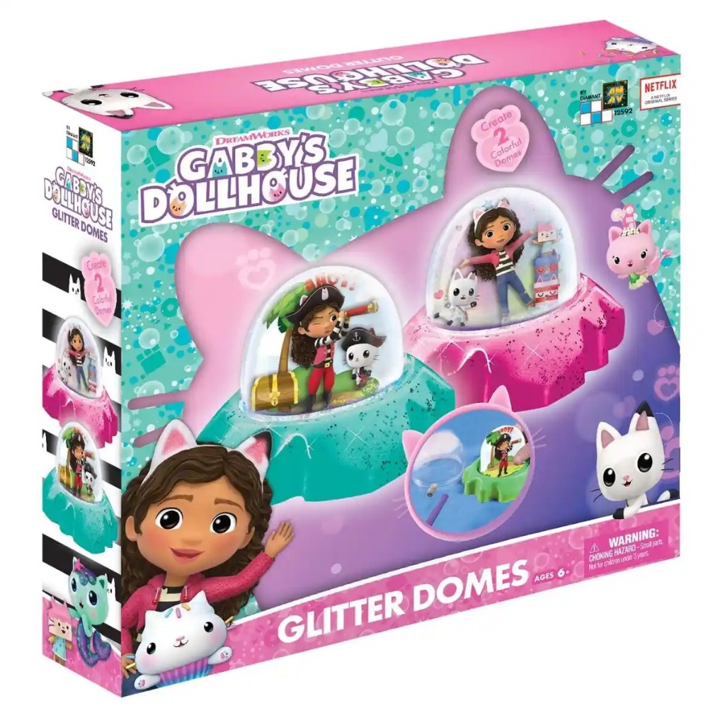 Gabby's Dollhouse Glitter Domes Toy Set For Kids 6+ Years | Shopee Malaysia