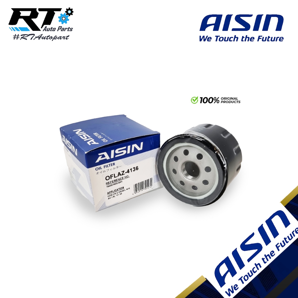 Aisin Oil Filter Honda CRV G5 Year 1722 Diesel/OFLAZ4136 Shopee Malaysia